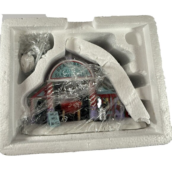 Department 56 Beard Bros Sleigh Wash North Pole Series 56740 VTG Rare Box - Picture 3 of 11